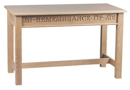 Communion Table 469 48 inch W X 24